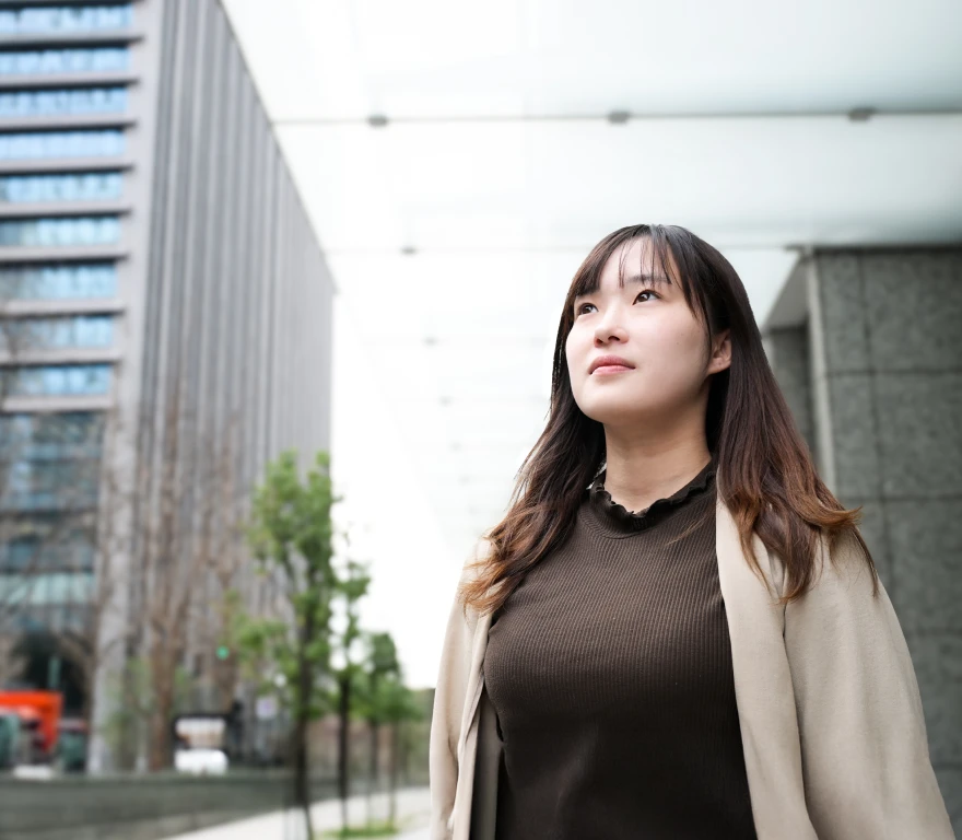 新卒社員の写真
